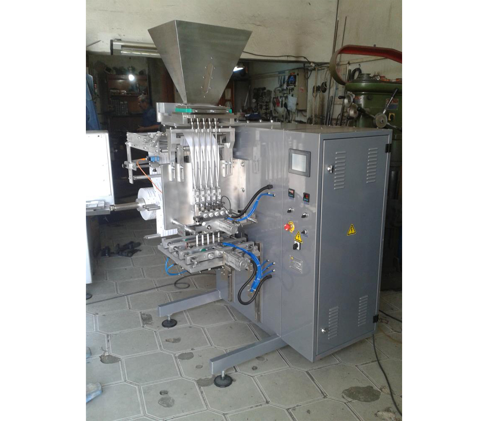 BEŞ HATLI SÜRGÜLÜ TAM OTOMATİK AMBALAJ MAKİNASI